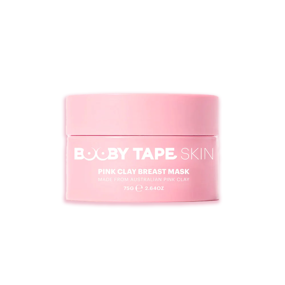 Rosa Lehm Brust Maske