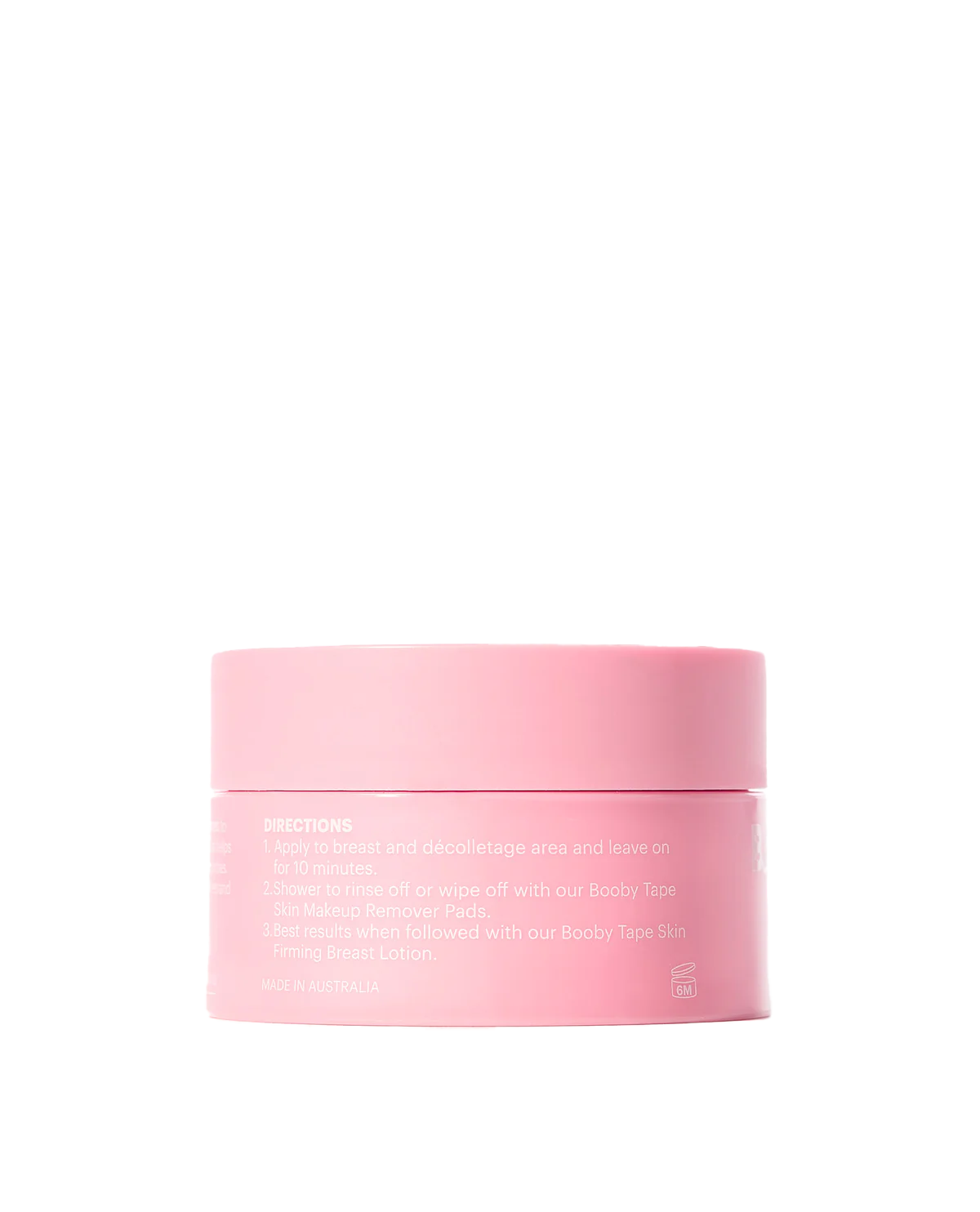 Rosa Lehm Brust Maske