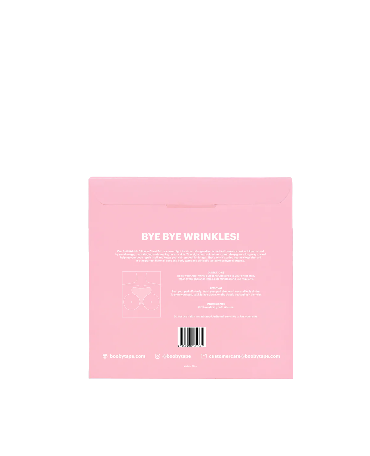 I-Anti Wrinkle Silicone Chest Pads