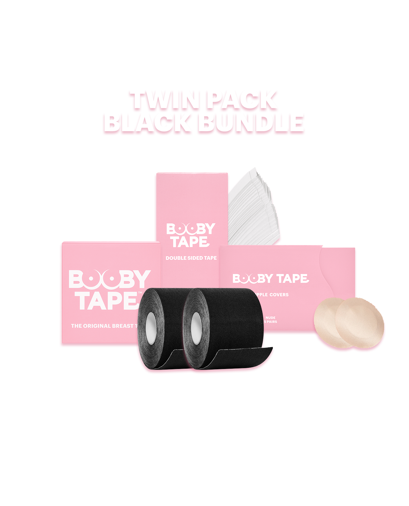 Twin Pack Black