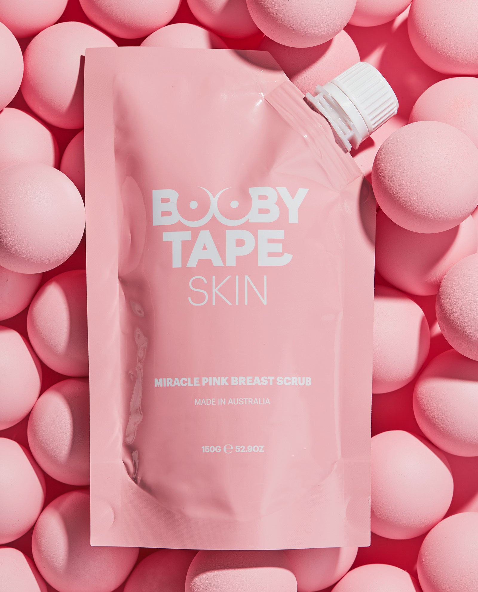 Cudowny Różowy Peeling do Piersi