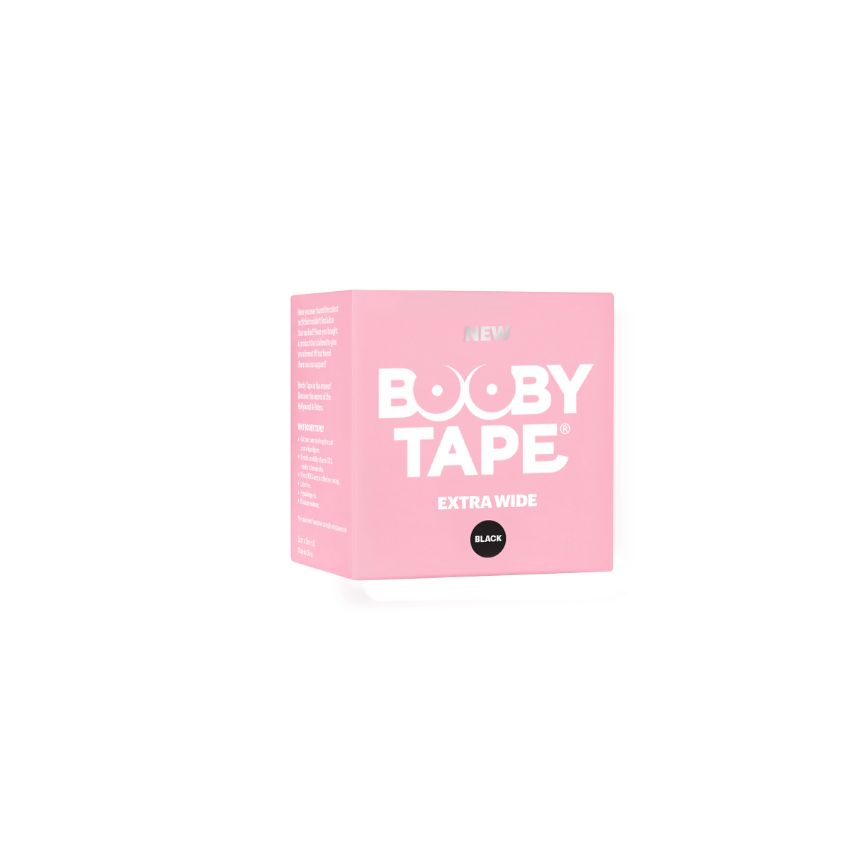 Booby Tape Extra Wide Black