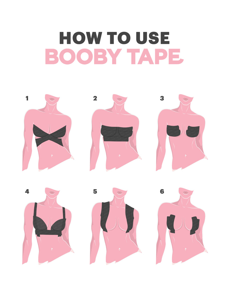 How to use Booby Tape Black